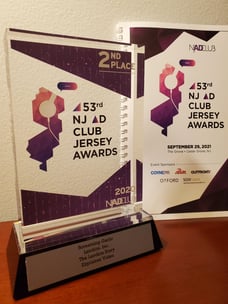 NJ Ad Club Award for Screaming Garlic